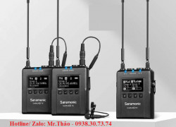Saramonic SR-UwMic9S Kit2 – Micro không dây UHF chuyên nghiệp, âm thanh đỉnh cao