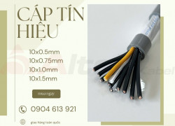 Cáp tín hiệu chống nhiễu Altek Kabel RVVP 10x0.75mm