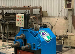 Máy uốn ống thủy lực 3 trục phi 21-114, 50x100