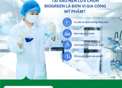 Biogreen nhận gia công dầu gội thảo dược – công nghệ tiên tiến, bảo mật công thức