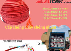 Dây báo cháy, chống cháy chống nhiễu 1Px1.5mm Altek Kabel