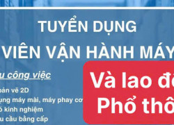 Tuyển kỹ thuật setting phay CNC & LĐPT làm tại Bắc Ninh