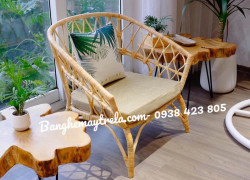 Ghế vuông mây tự nhiên