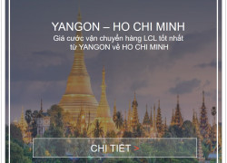 Giá Cước Vận Chuyển Hàng LCL Từ Yangon Về Việt Nam