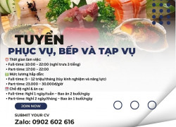 🍣 ICHIHANA SUSHI TUYỂN DỤNG – VỪA HỌC VỪA LÀM