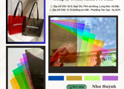 màng nhựa pvc trong suốt hải phòng - nhựa màu