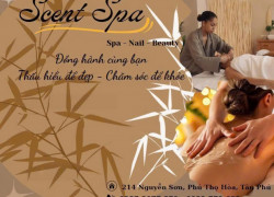 SCENT SPA tuyển KTV masage, nail, gội dưỡng sinh tại Tân Phú