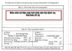 Nhà cũ HXH 294 Xô Viết Nghệ Tĩnh, Phường 21 Bình thạnh. Diện tích 4,6x25m công nhận 110m2 giá 21 tỷ