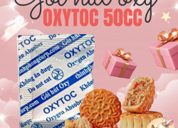 Gói hút oxy 50CC bảo quản bánh trung thu ngon