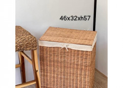 Sọt mây vuông để đồ