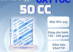 Bảo Quản Bánh Trung Thu 250gram Hiệu Quả Với Gói Hút Oxy (Oxygen) Oxytoc 50cc