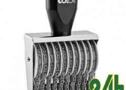 Dấu số 10 số cao 9mm colop 09010 kích thước 9x63mm