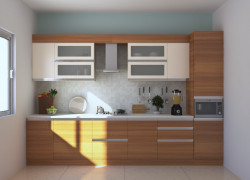 Tủ Bếp Gỗ Công Nghiệp MDF An Cường