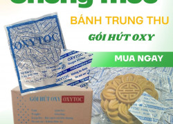 Chống mốc bánh trung thu với gói hút oxy