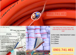 Cáp chống cháy chuẩn BS 6387, IEC 60331 Đà Nẵng, Huế, Quảng Nam