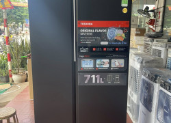 Tủ lạnh Toshiba Inverter 711 lít GR-RS910WI-PMV(06)-MG
