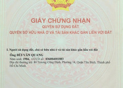 BÁN GẤP – ĐẤT THỔ CƯ 100% – NGAY VINCITY THỦ ĐỨC
