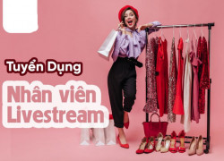 Cần Tuyển NV NỮ LiveStream Bán Hàng TIKTOK dụng cụ cầm tay