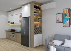 Tủ Bếp Gỗ Công Nghiệp MDF An Cường Sang Trọng