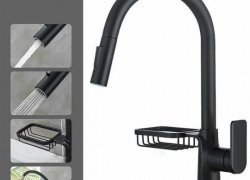 Vòi Rửa Chén Nóng Lạnh Inox 304 CODOR V6341