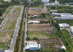 Đất mặt tiền đường DT 824 - ngay thị trấn Đức Hoà - gần Vinhomes Green City