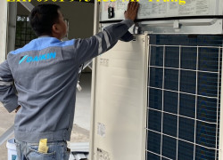 dịch vụ thi công lắp đặt máy lạnh tủ đứng Daikin uy tín tại TP.HCM