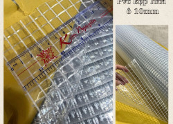 màng nhựa pvc kẹp lưới sợi polyester