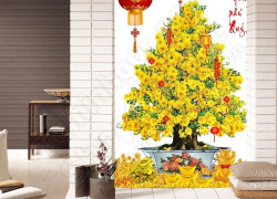 Tranh gạch 3d - gạch tranh 3d - C654