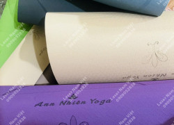 Khắc laser lên thảm yoga tại Tân bình