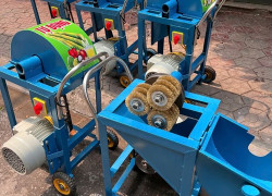 Máy cạo vỏ mía chạy điện Turbo TBM1500