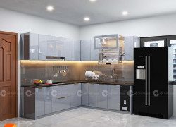 Tủ Bếp An Cường Phủ Acrylic  zfdhjjj