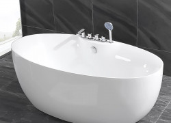 Bồn Tắm Nằm Hình Trứng Màu Trắng MTBT-02