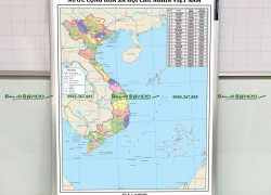 BẢN ĐỒ VIỆT NAM 34 TỈNH THÀNH