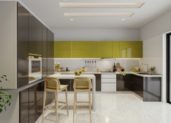 Tủ Bếp An Cường Phủ Acrylic cao cấp