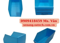 Khay nhựa đựng linh kiện phụ tùng có in logo