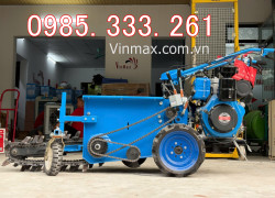 Máy đào rãnh kỹ thuật với động cơ diesel 195 Kawasaki