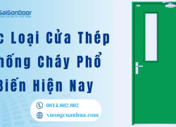 Các Loại Cửa Thép Chống Cháy Phổ Biến Hiện Nay