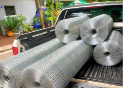 Lưới hàn mạ kẽm ô 2.5cm x 2.5cm