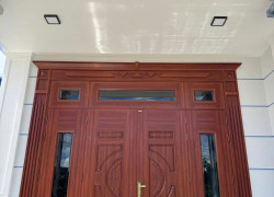 Cửa Thép Vân Gỗ – An Toàn Như Thép, Đẹp Như Gỗ