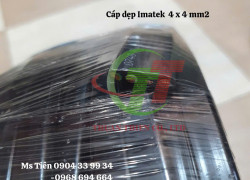 Cáp dẹp IMATEK 4 x 4 mm2