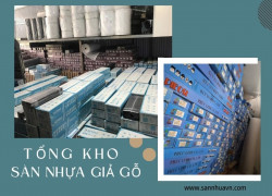 Sàn nhựa thanh lý giá rẻ chỉ từ 78k/m2 | Kho Hà Nội