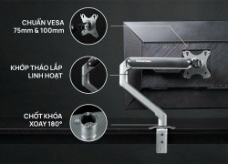 GIÁ ĐỠ MÀN HÌNH HUMAN MOTION T6 PRO – CHUYÊN NGHIỆP & LINH HOẠT