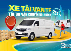 Xe tải van Thaco TF420V, TF450V, TF480V 2 chổ và 5 chổ