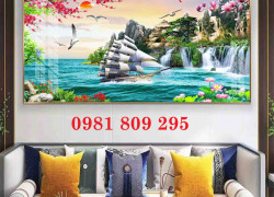 Gạch 3d thuyền buồm