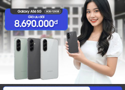 Samsung Galaxy A56 5G 8G/128GB Lướt web chơi game thả ga