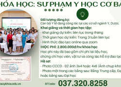 KHAI GIẢNG CÁC LỚP NGHIỆP VỤ SƯ PHẠM CHO KHỐI NGÀNH SỨC KHỎE