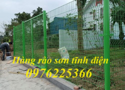 Hàng rào lưới thép sơn tĩnh điện