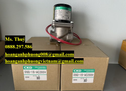 Thiết bị nhập khẩu - Chuyên van CKD DSG-15- AC200V - Bình Dương