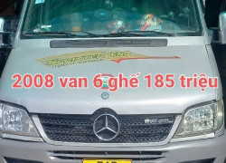 Mercedes Benz 2008 Hạ Tải Còn 6 ghế - Dành cho anh em chạy Lalamove