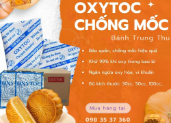 Các kích thước bánh trung thu dùng gói oxy nào phù hợp